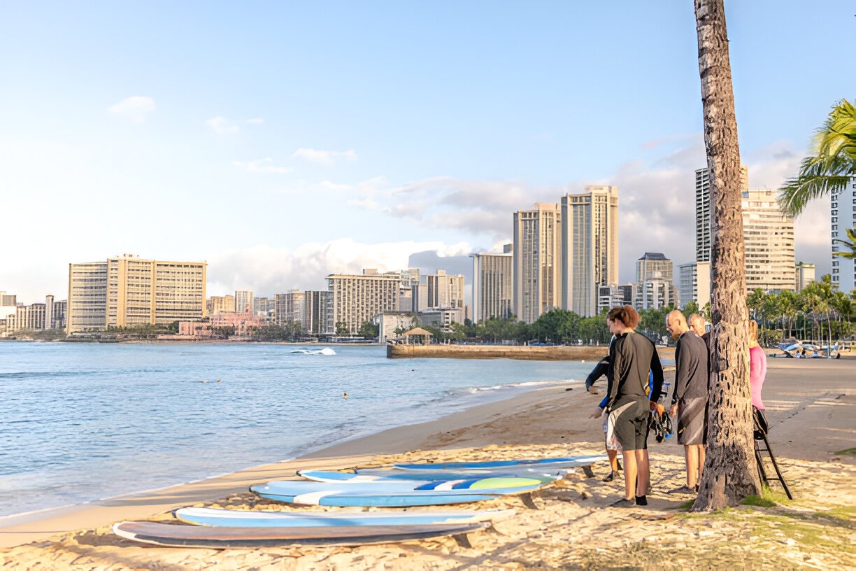 Waikiki surf lessons